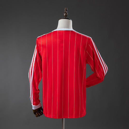 1º EQUIPACION NOTTINGHAM FOREST 82/84 MANGA LARGA (RÉPLICA)
