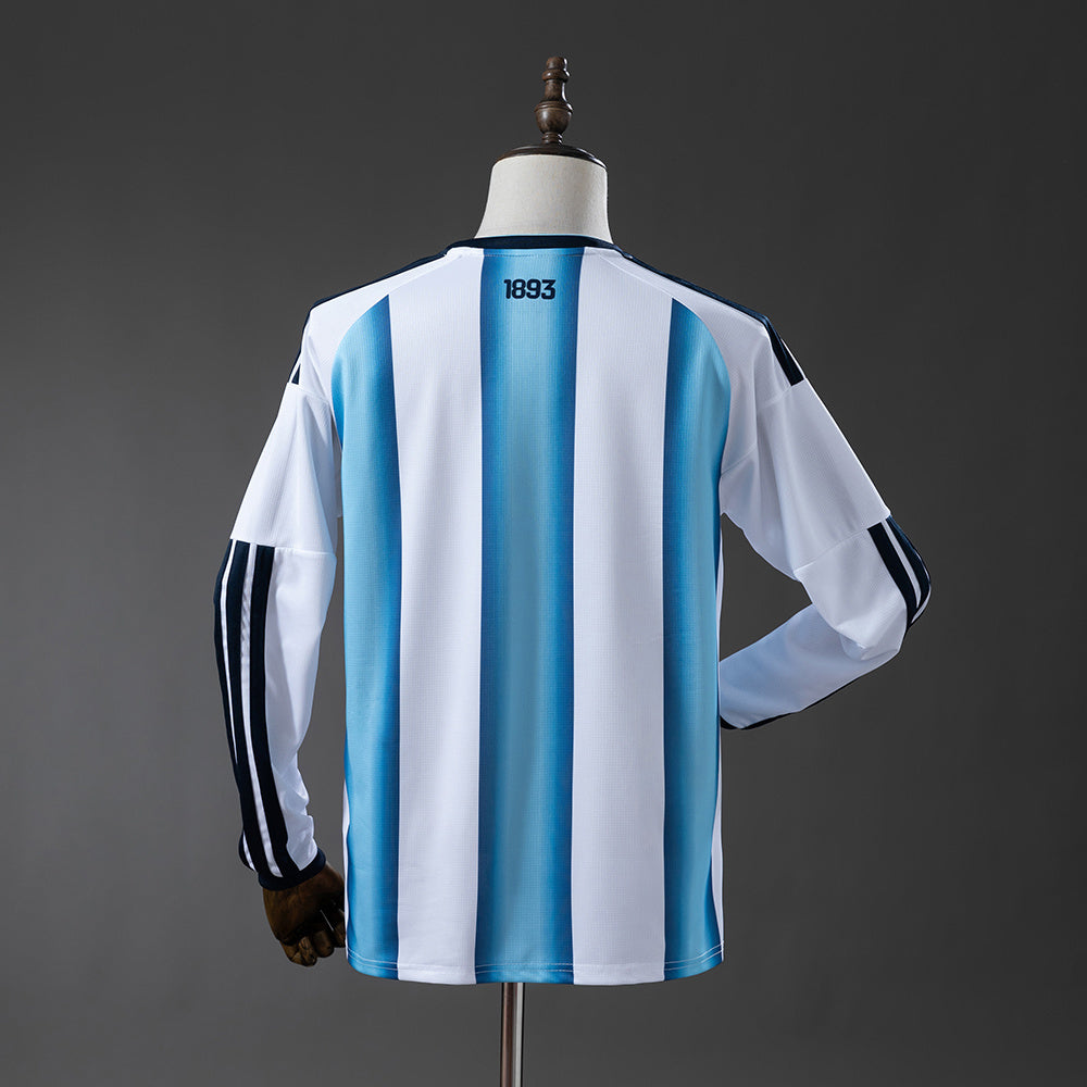 1ª EQUIPACIÓN ARGENTINA 2026 MANGA LARGA (RÉPLICA)