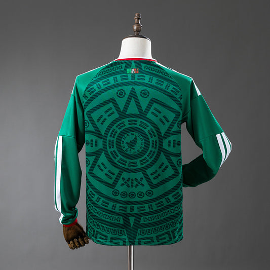 1ª EQUIPACIÓN MÉXICO MUNDIAL 2026 MANGA LARGA (RÉPLICA)