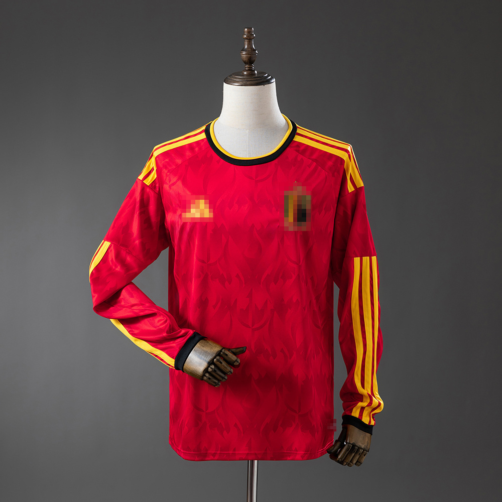1ª EQUIPACIÓN BÉLGICA 2026 MANGA LARGA (RÉPLICA)
