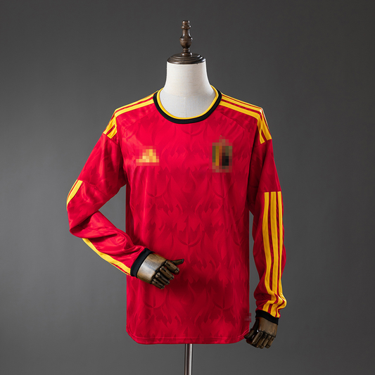 1ª EQUIPACIÓN BÉLGICA 2026 MANGA LARGA (RÉPLICA)