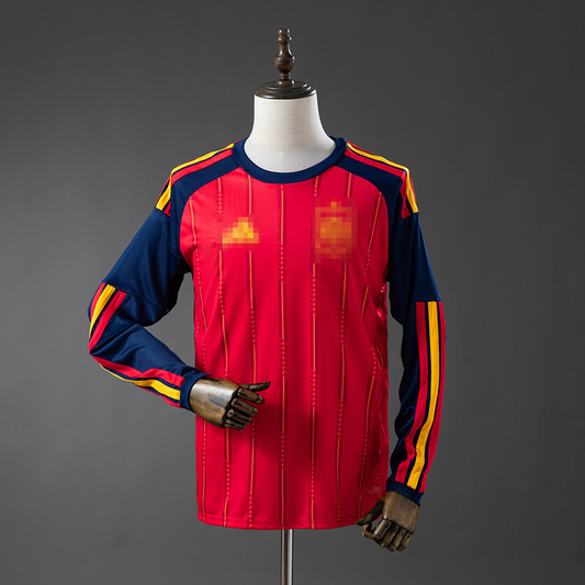 1ª EQUIPACIÓN ESPAÑA MUNDIAL 2026 MANGA LARGA (RÉPLICA)