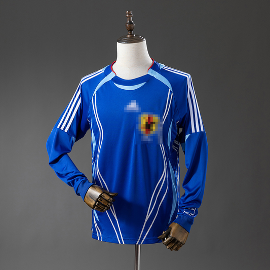 1º EQUIPACION JAPON 2006 MANGA LARGA (RÉPLICA)