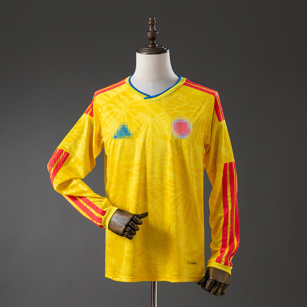 1ª EQUIPACIÓN COLOMBIA 2026 MANGA LARGA (RÉPLICA)