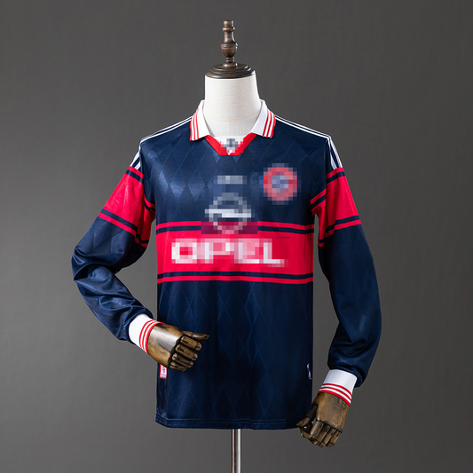 2ª EQUIPACION BAYER MUNICH 97 98 MANGA LARGA (RÉPLICA)