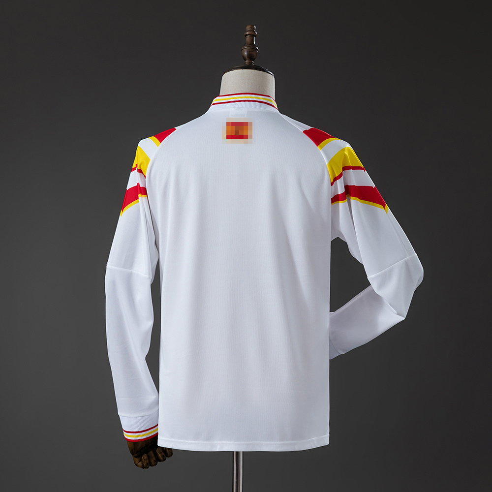 2ª EQUIPACION ESPAÑA 96 MANGA LARGA (RÉPLICA)
