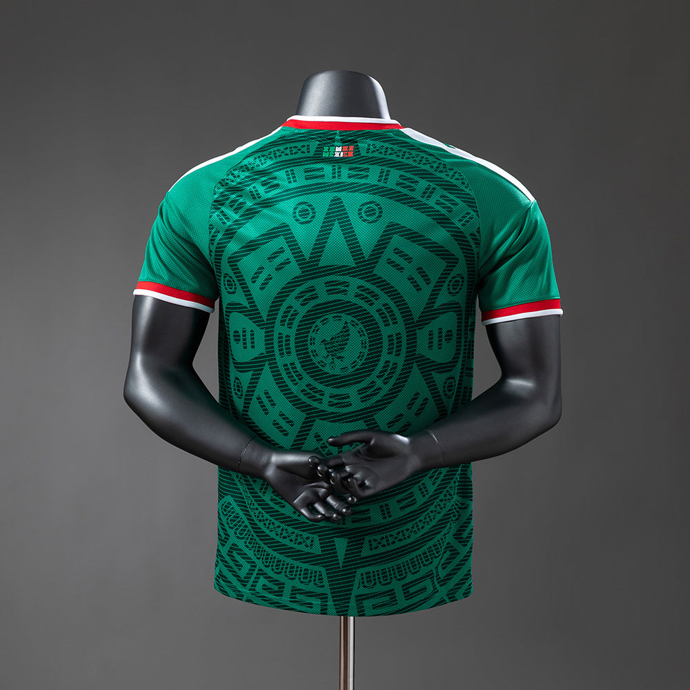 1ª EQUIPACIÓN MÉXICO MUNDIAL 2026 VERSIÓN JUGADOR (RÉPLICA)